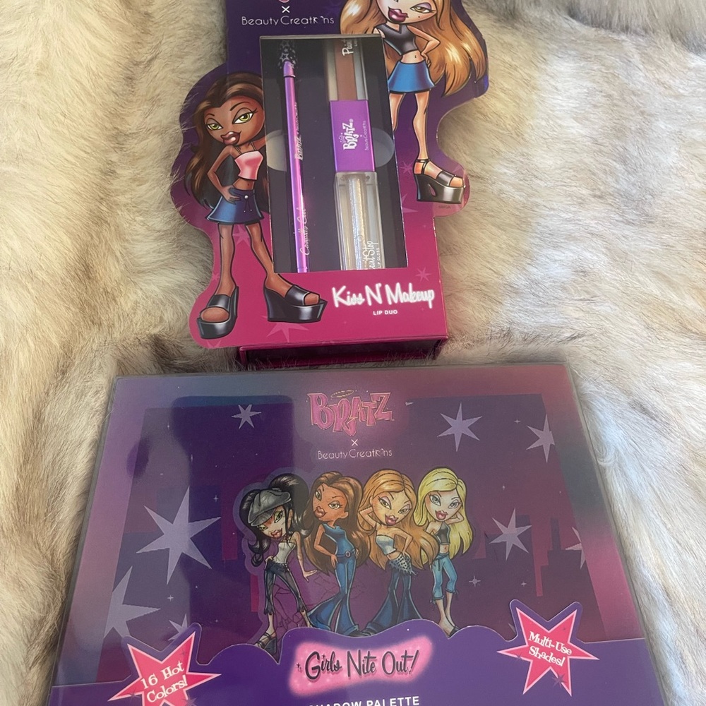 Beauty Creations Girls Nite Out Eyeshadow Palette and lip duo Bundle